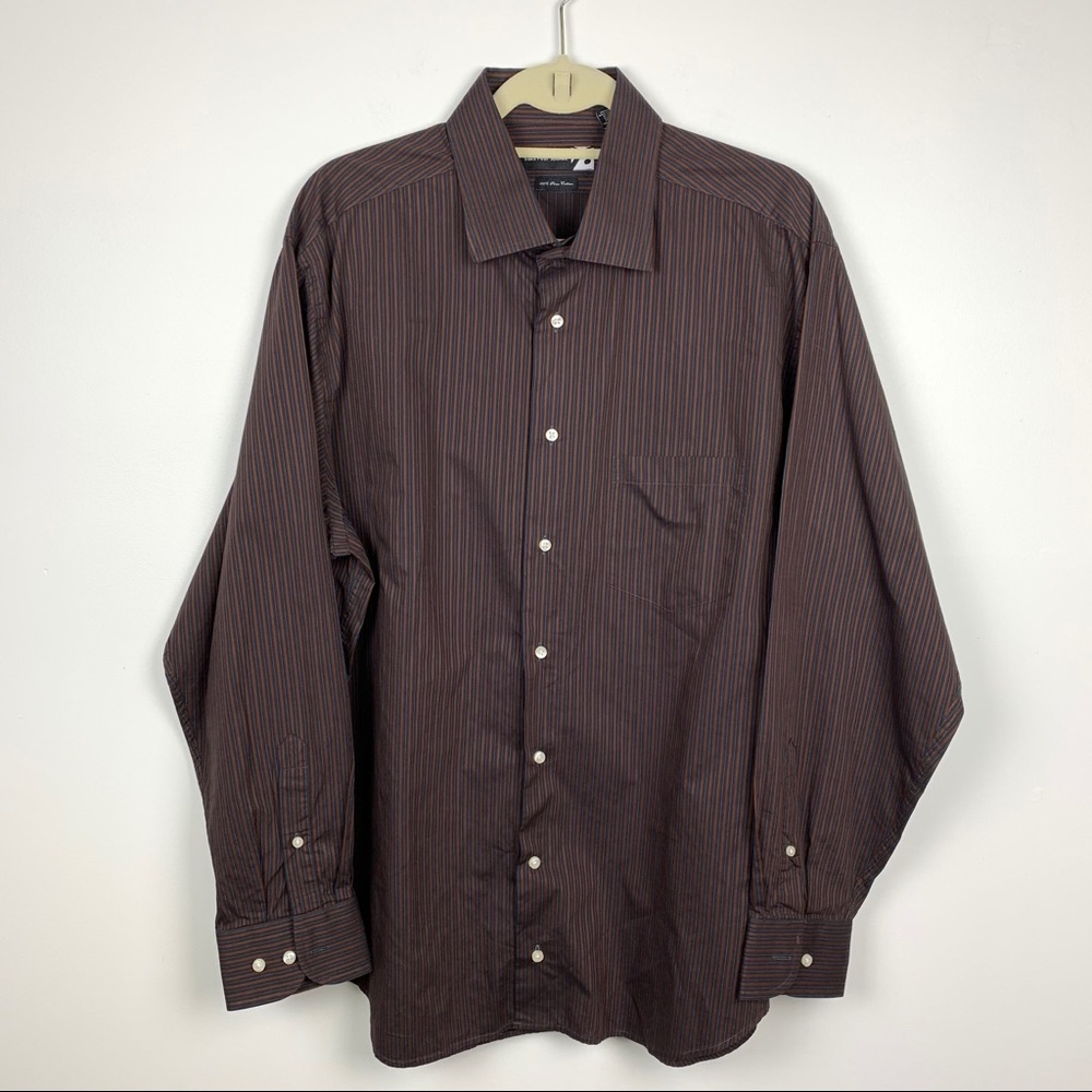 Saks Fifth Avenue Pima Cotton Button Down Shirt